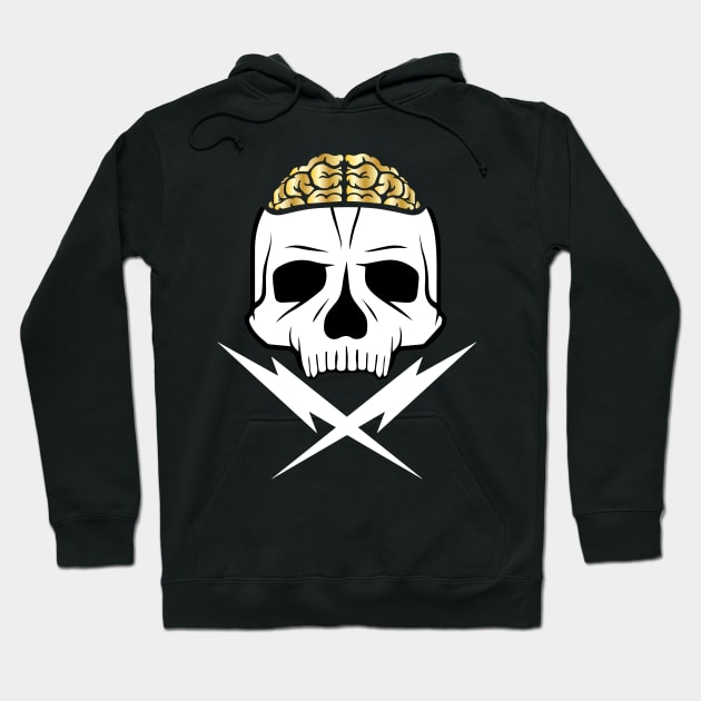 cross bones Hoodie by janvimar